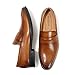 Men's Oxford Dress Shoes Classic Handmade Calfskin Manufacturing (11, Brown, Numeric_11)