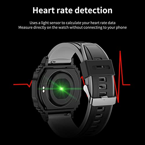Bluetooth Call Smart Bracelet, Ipx67 Waterproof Screen-Touch Smart Watch, App Reminder/Heart Rate/Sleep Etc,Men Woman Sports Fitness Smartwatch Compatible With Android Ios Phones, Gray, 13X8X4Cm #TOP3