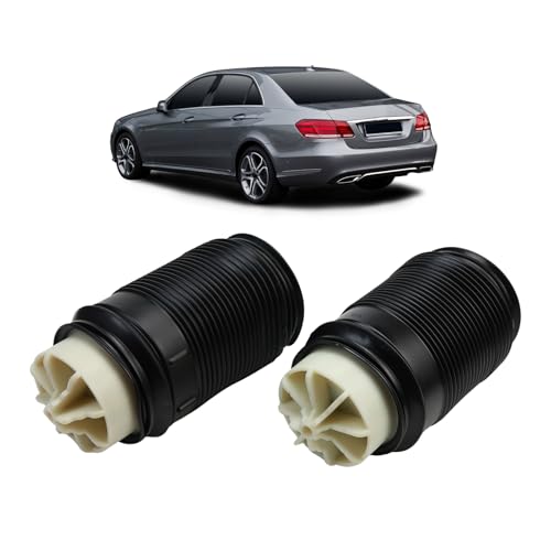 Taesayl 1 Paar Hintere Luftfederung Federbälge Links + Rechts passend für Mercedes W212 S212 E200 E250 E300 E350 E400 E500 Ersatz 2123200725 2123200825