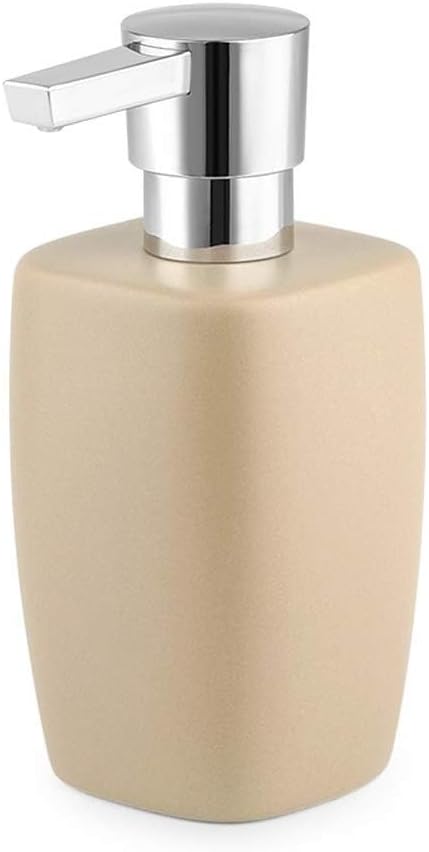 Ceramic Liquid Soap and Lotion Dispenser Pump for Kitchen, Bathroom Countertop Sink(E)