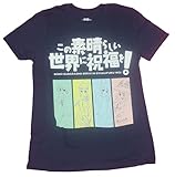 CYOIDAI Kazuma, Aqua, Megumin, Darkness Group Mens T-Shirt (X-Large)