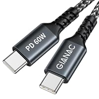 GIANAC – GIANAC USB C Kabel 1M Ladekabel 60W Schnellladekabel USB C a