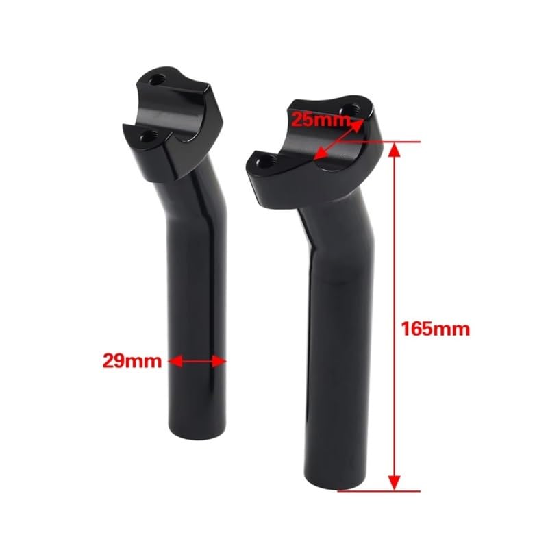 Elevadores de manillar para moto que eliminan la fatiga postural en Fat Boy y Sportster 5