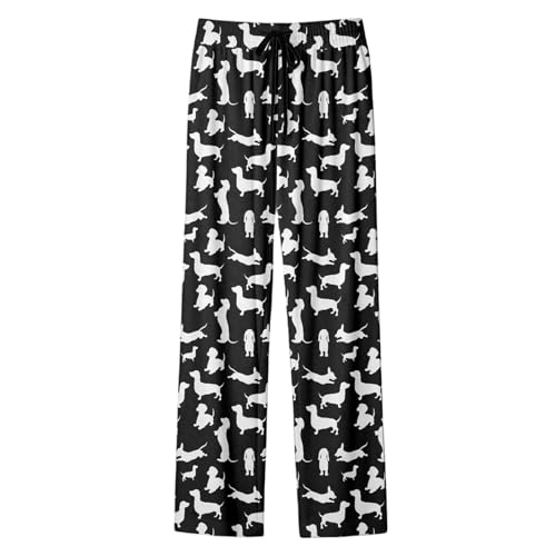 Pantalon décontracté pour homme en tissu doux avec taille élastique confortable