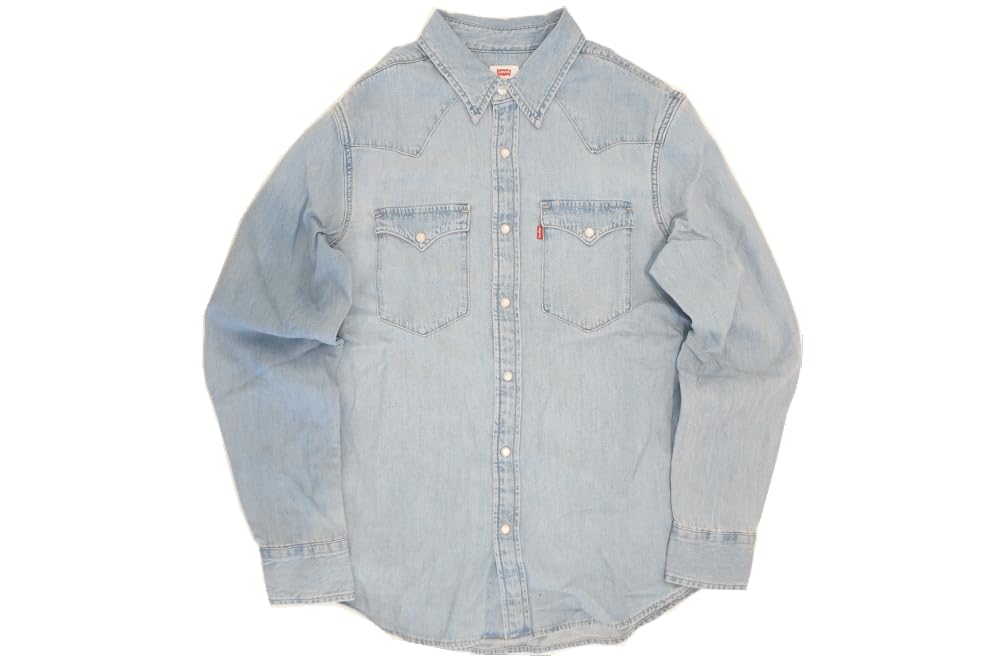 Amazon.co.jp: [リーバイス] CLASSIC DENIM SHIRT 85745-0074 LIGHT