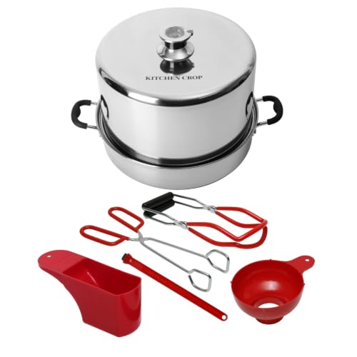 Kitchen Crop Steam Canner with Temperature Indicator (Stainl...