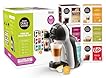 NESCAFÉ Dolce Gusto EDG155.BG Mini-Me Automatic Coffee Machine Black & Arctic Grey by De’Longhi - Starter Kit