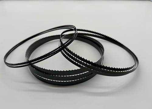 AYAO 80 inch Bandsaw Blades Assortment (3/16" 1/4" 3/8" Wide)