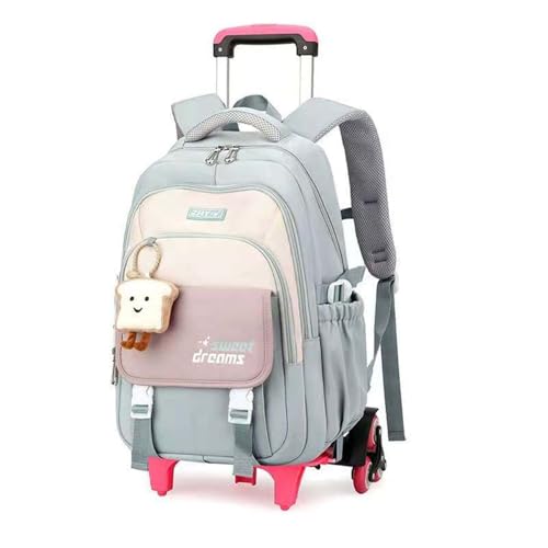 Sac à dos à roulette pour voyages scolaires et collège 16 pouces