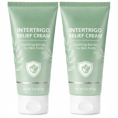 Intertrigo Cream, Skin Fold Barrier Cream for Moisture & Friction Protection, Supports Skin Comfort, Fast-Drying Non-Greasy Formula for Friction-Prone Areas, 2 oz (57 g) (2)