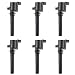 Set of 6 Ignition Coils for Various Ford Mazda Mercury 3.0L V6 fits DG-500 / DG500 / FD502