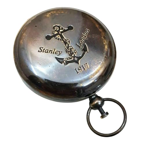 Vintage 2-Inch Brass Pocket Compass – Nautical Push-Open Design – Solid Brass Maritime Navigation Instrument – Antique Style Decorative Compass for Collectors and Travelers-picture-29