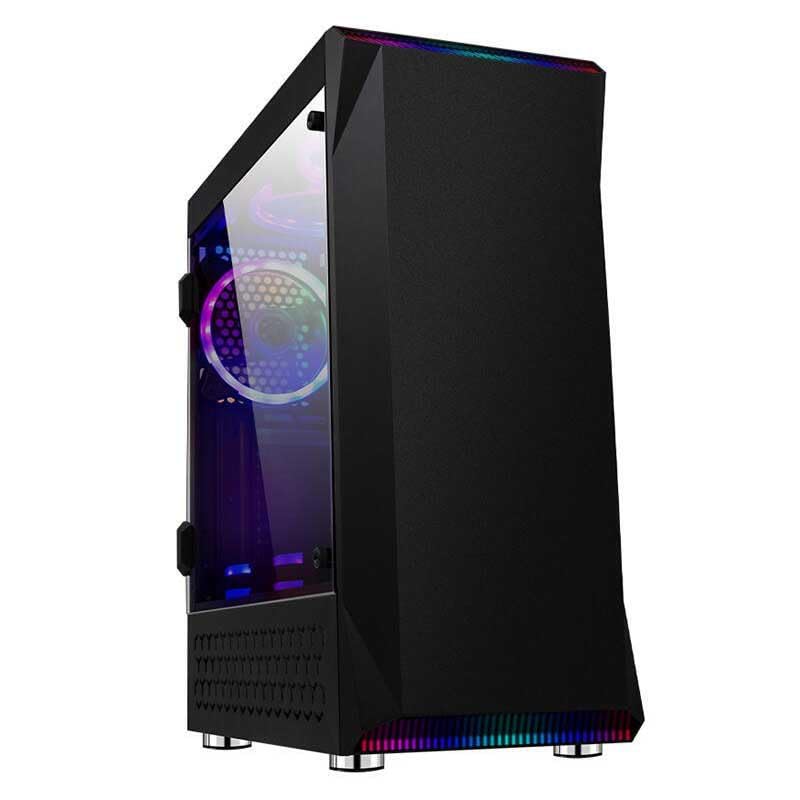 CAJA PC GATX RGB USB 3.0 SIN FUENTE