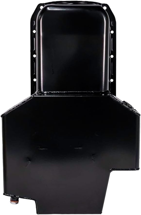 Moroso 21812 Steel Wet Sump Oil Pan, Fits Small Block Chevy Engines, 7 Quart Capacity