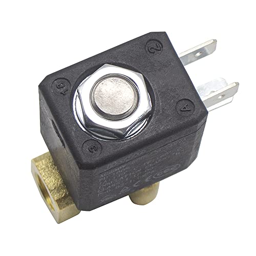 Électrovanne normalement fermée en laiton pour couper le débit d'eau 230V - 4