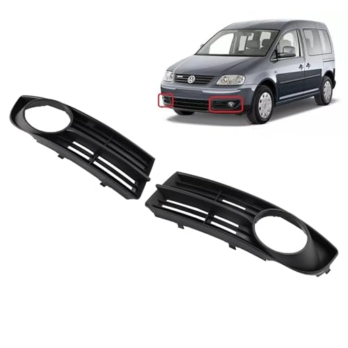 Embellecedor antiniebla para parachoques delantero de VW Caddy modelos 2004 a 2010 4