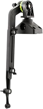 Scotty #140 Kayak/SUP Transducer Mounting Arm, Slip Disks Included, Fits All Scotty Post Mounts,Black