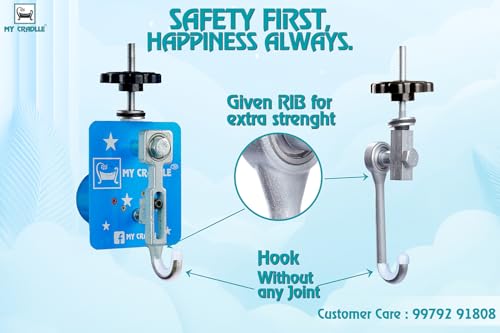 Image of My Cradle Electric Cradle Motor Digital Timer 15 min to 9.45 hrs. First Time in India Time and Speed Adjustable Kit 20kg Load, for New Born Baby-Blue Square (Only Automation Kit)(Cradle not Included)