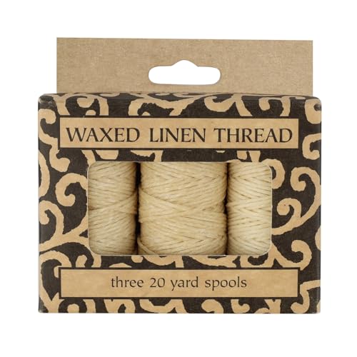 Lineco Waxed Genuine Linen Thread