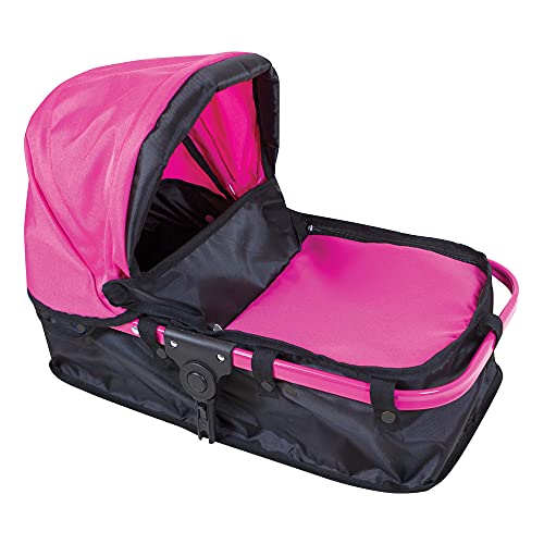 Lissi Urban Baby Doll Pram, Pink,Black Small #TOP3