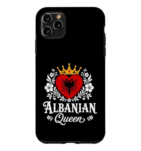 Albanian Queen Albania Flag Proud Albanian Woman �X�}�z�P�[�X iPhone 11 Pro Max �p