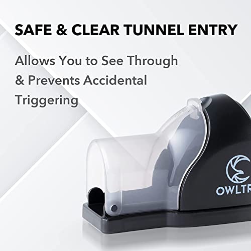 Touch-free release mechanism for easy cleanup