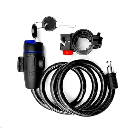 Trava de Segurança com Chaves - Cabo de Aço Revestido