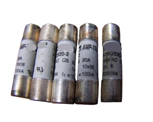Fusibles A15QS20-2 20 ampères 150 kV composant de rechange pour armoire électrique