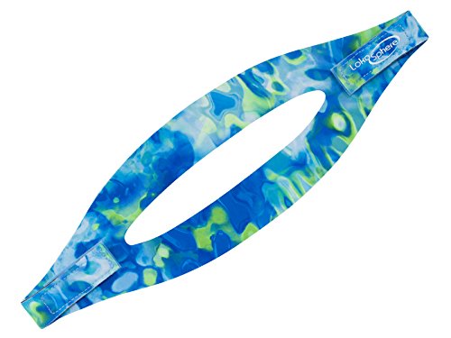 LokoSphere Goggle Strap, One Size, Blue Rain