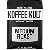 Koffee Kult Medium Roast Smooth and Flavorful Ground Coffee - Perfect for a Relaxing Cup Anytime (Medium Roast, 12oz)