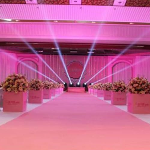 Alfombra rosa para bodas al aire libre y decoración de pasarelas de fiesta 2