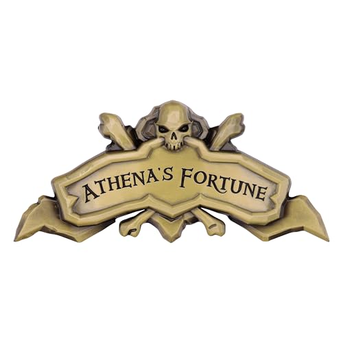 Fanattik Rar-sot07, Sea of Thieves-Targa Antica, Edizione Limitata Athenas Unisex Adulto, Argento, S
