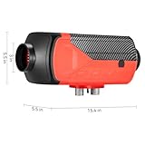Redriver Diesel Heater 5KW, 12V/24V Parking Fuel Heater, Night Air Heater with Premium Silencer, Upgrade Smart Remote Control For Truck, Boat, Car Trailer, Motorhomes, Campervans, Caravans - Image 10