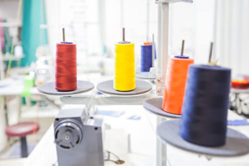Rohans Overlock Yarn 40/2 (120), 5000 Yards (4570 Meters) Sewing Thread Cones, Sewing Machine Multi Colour Yarn Cones - Image 3