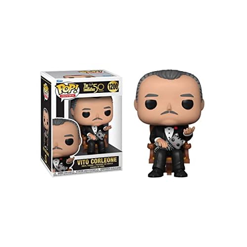 Funko POP! Movies: The Godfather 50th - Vito Corleone - Figuras Miniaturas Coleccionables Para Exhibición - Idea De Regalo - Mercancía Oficial - Juguetes Para Niños Y Adultos - Fans De Movies
