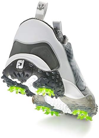 FootJoy Men's Freestyle 2.0-Previous Season Style Golf Shoes Silver 10 M, Charcoal/White, US | Image 4