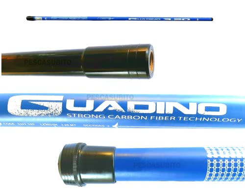 Pescasubito Manico Guadino Red 3.20Mt Mix Carbonio...