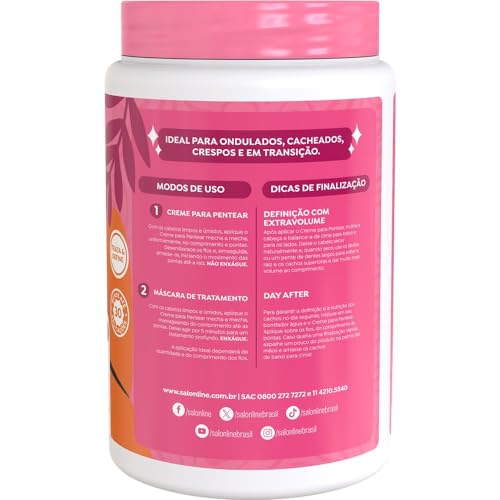 Salon Line Cr Pentear Definicao Ultra Vol 1kg 32445