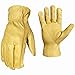 True Grip 98771-23 Water Resistant Leather Gloves, Medium
