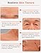 kikookikoo Realistic Old Man Silicone Head Mask for Halloween Cosplay Full Face Skin Makeup without mustache (Natural)