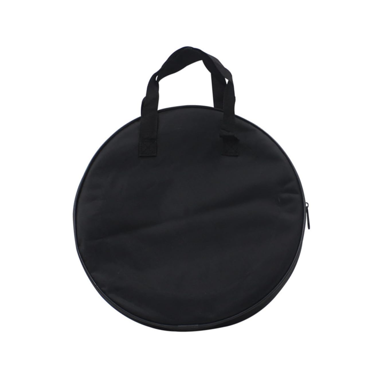 Pad da Allenamento Batteria 10 Pollici Tamburo Nero | Set 2 Bacchette e Borsa Portaoggetti Nera, Plastico, Lavorazione Tradizionale