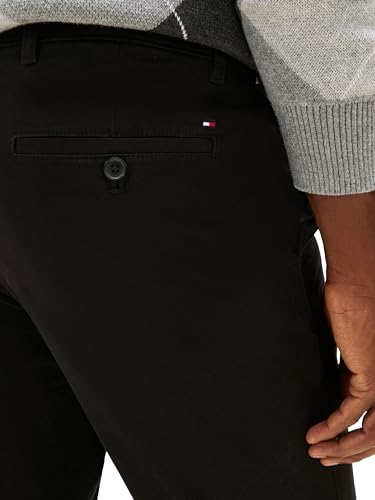 Image of Tommy Hilfiger Men's Stretch Cotton Chino Pants in Slim Fit