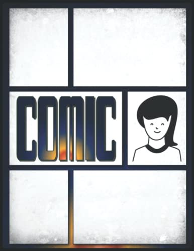 Libri Per Ragazzi 12 Anni Per I Fumetti: Quaderno classico in bianco per libri di attività a fumetti per adulti per imparare a creare il proprio romanzo grafico