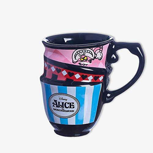 Caneca Alice Hora Do Chá 250ml Porcelana Zona Criativa