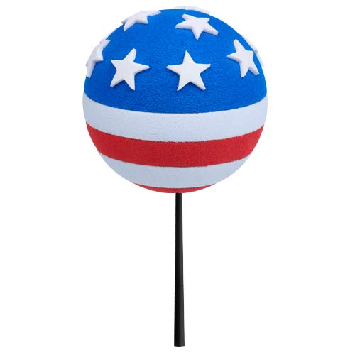 USA Patriotic American Flag Car Decor Antenna Ball Topper Auto Accessory
