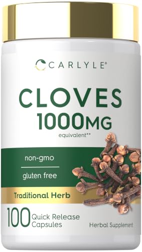 Carlyle Cloves Supplement | 100 Capsules | Herbal Extract