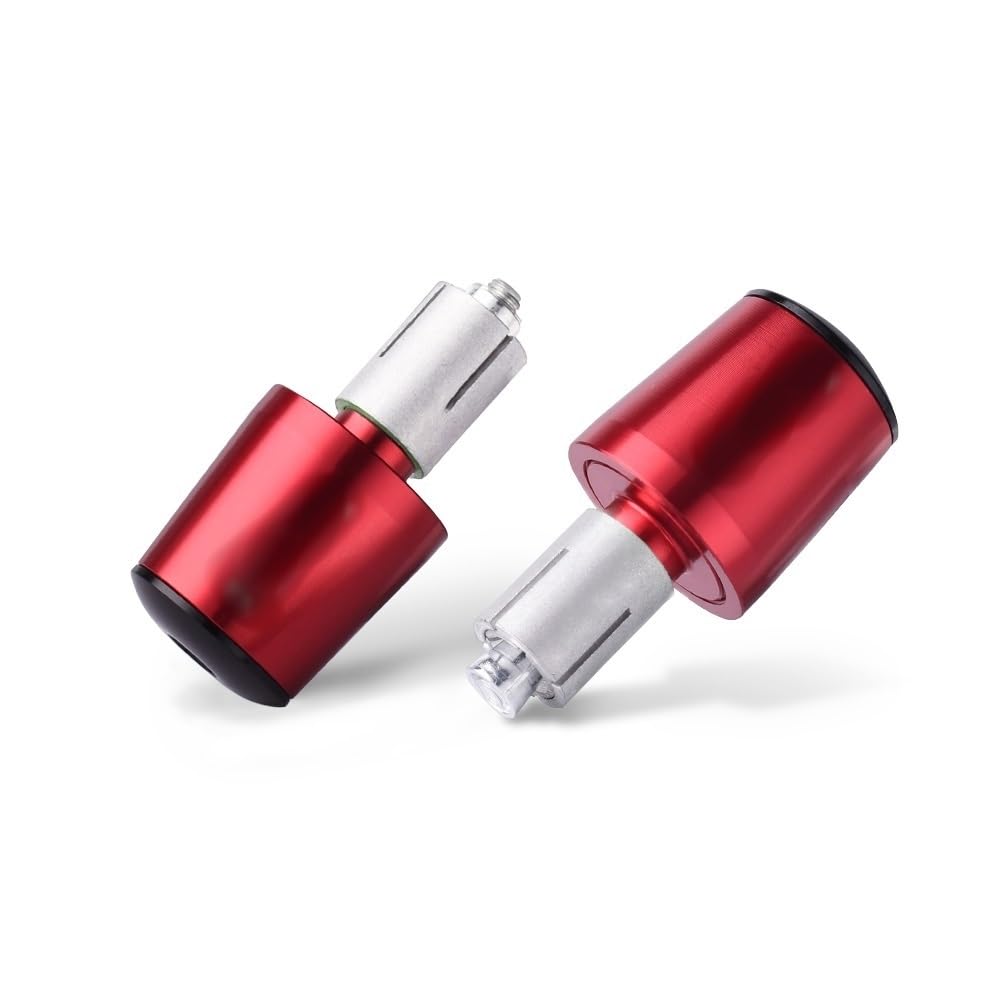 Puños de manillar de motocicleta Honda CBR 600 RR para rutas de curvas en rojo