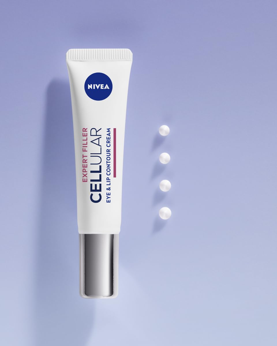NIVEA CELLULAR Expert Filler Konturujący Krem pod oczy przeciwzmarszczkowy z kwasem hialuronowym, 15ml
