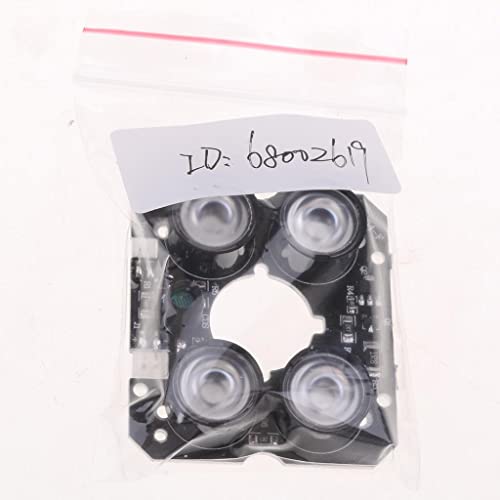 Image of CALANDIS 4Pcs Ir Led Spot Light 850Nm Infrared Board for CCTV Camera | 1 Piece 4pcs IR LED Board