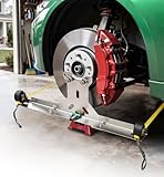 Toplamper Upgraded Wheel Alignment Tool Kit Heavy Duty Stainless Steel Automotive Toe Alignment Tools with Tape Measures, Hub Stands Balancing Plates Front End for Cars Trucks SUVs (Patent Design)